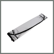 Bezos Metalize Ön Cam Oto Güneşlik 130x60cm Gri Mmbz Standart