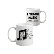 Müzik Öğretmenine Isimli Öğretmenler Günü Hediyesi Kupa Bardak