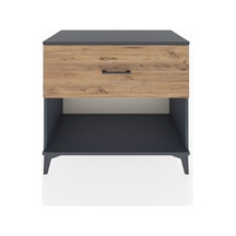 Hyperion Şifonyer Tek Çekmeceli 88x44x80 Antrasit-çam Antrasit