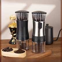 Ranyeek Usb Şarjlı Elektrikli Kahve Değirmeni, Büyük Kapasiteli, Çeşitli Baharatları Da Değirmen Sw-210 Beyaz Diğer