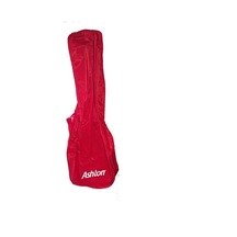 Soprano Ukulele Ler için Kırmızı Kumaş Taşıma Çantası El Tutmalı