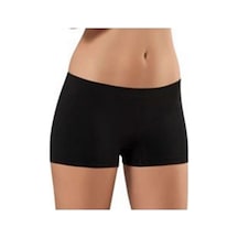 Sistina Siyah - 555 - Dikişsiz Kadın Boxer Korse - 700 - - Edntrend - Beden L Sıyah