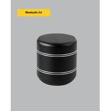 Taşınabilir Silindir Tasarım Bluetooth 5.0 Hoparlör Yüksek Bas Performanslı Yeni Nesil