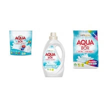 Aquabor Doğal Mineralli Tablet + Sıvı Beyaz + 4 Kg Renkliler 3 Lü Set 54385990 Aquabor Doğal Mineralli Tablet + Sıvı Beyaz + 4 Kg Renkliler 3 Lü Set 54385990