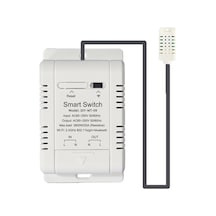 Honmex 20a Akıllı Sıcaklık Nem Kontrol Cihazı, Wifi İle Uzaktan Erişim, Zamanlama Ve Otomasyon, Alexa/google Asistan Desteği, 1m Sensör