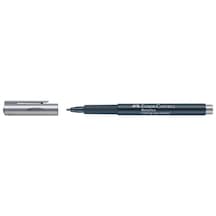 Faber-castell Metalik Markör Gümüş 10lu