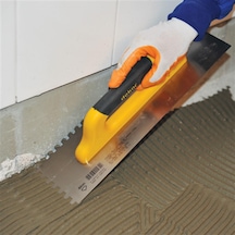 Dekor 232 Seramik Malası Kare Dişli Kapalı Plastik Saplı 40 CM