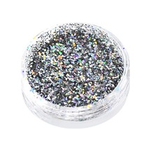 Glitter Tozu Spektr Mıx G12 5 Gr - Holografik Gümüş Zeminli Nail Art Simi