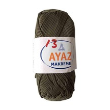 Angel Çanta Aksesuar 100 Gram Polyester Makrome No:13 Haki