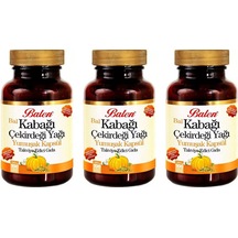 Balen Bal Kabak Çekirdeği Yağı Kapsülü 1380 MG 100 Kapsül 3 Adet