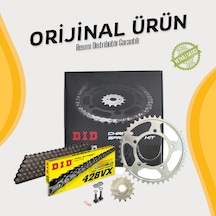 Dıd Honda Cb 125r Zincir Dişli Seti 2018-2020 X-ringli Zincir Çelik Renk