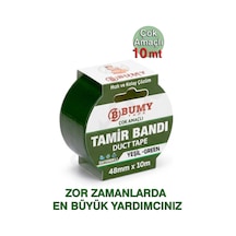 Bumy Tamır Bandı 48mmx10m Yesıl