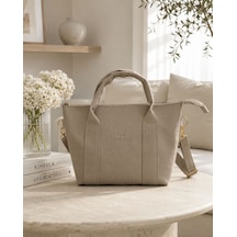 Housebags Legacy New Trend El Ve Omuz Çantası Vizon