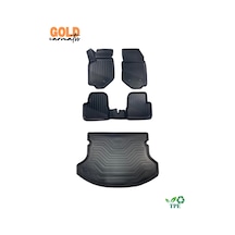 Renault Megane 4 Sedan 2016+ Birebir Uyumlu 3d Oto Paspas Ve Bagaj Havuzu Set Grax