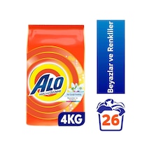 Alo-4 Kg Kar Çiçeği Ferahlğı Beyazlar Ve Renkliler Hızlı Çözülme Toz Deterjan