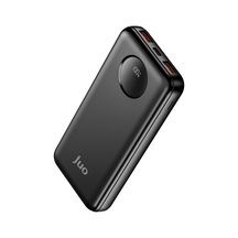 10000mah 22.5w Dijital Led Ekranlı Taşınabilir Hızlı Şarj Cihazı Powerbank Siyah