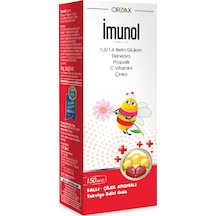 Orzax İmunol Ballı Çilekli Şurup 150 ML