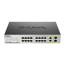 Des-1018p 8 Port 10/100mbps +8 Port Poe + 2 Port Combo 80 Watt Metal Kasa Rackmount Swıtch-130315