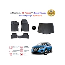 Nissan Qashqai 3d Paspas Havuzlu Ve Bagaj Havuzu Seti 2014-2021