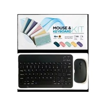 Zr20km Siyah Kablosuz Klavye Mouse Set Lazer