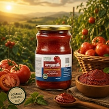 Organik Glutensiz Domates Salçası Tuzsuz 650 Gr.