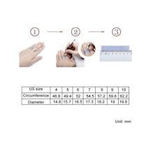 Fastbuy Altın Plated Msr008 S925 Ayırıcı Moissanite Zirkonya Beyaz Takı No.8 Çok Renkli Çok Renkli