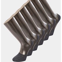 6'lı Paket Düz Babet Çorap 001