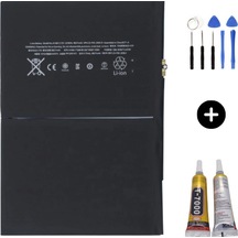 Apple Uyumlu iPad Air 1.nesil A1474-a1475-a1476 A Kalite Batarya Pil + Montaj Seti