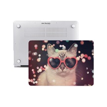 Macbook 13 İnç M1 M2 Uyumlu Sert Kapak Kılıf Desenli Baskı Alt + Üst Koruma 360 Çizilmeye Dayanıklı Laptop Kılıf Pembe Sku: Smg8690010144522 1