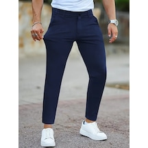 Epilons Zenda1125 Erkek Cepli Slimfit Atlas Pantolon Zenda478 Lacivert