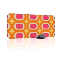 Retro 60 Lar Kaymaz Dikişli Kauçuk Oyuncu Mousepad V5 - 70x30 Xl Gaming Mouse Pad Fare Altlığı