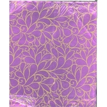 San Metalize Poşet 50 Li 30x35 Desenli Mor