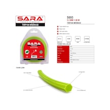 Sara S693 3,3 Mm X 46 M Altıgen Misinası