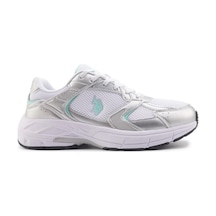 U.s. Polo Assn. Felix Wmn 4fx Kadın Beyaz-a.gri-yeşil Sneaker Ayakkabı-beyaz Beyaz