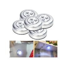 5Li Set Mini Ledışıklı Pilli Lamba Gizli Işık Kablosuz Aydınlatma