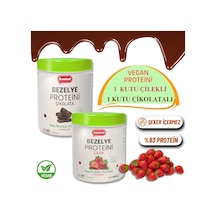 Sweetwell Çikolatalı + Çilekli Vegan Bezelye Proteini 800 Gr