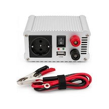 500w Aküden Elektrik Dönüştürücü 12v Dc 220v Ac İnverter Usb Çıkışlı Fanlı Cihaz