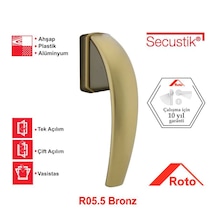 Roto Swing Pencere Kolu Bronz