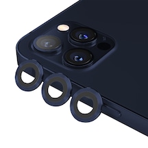 Binano Mini Metal Ring Iphone 12 Pro Lens Koruyucu 3'Lü