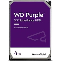 Wd 4tb 3.5 Purple Wd43purz Sata3 5400rpm 64mb 7-24 Guvenlık Harddisk