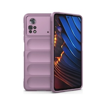 Xiaomi Poco X4 Pro 5g Uyumlu Kılıf Optimum Silikon - Mor