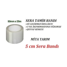Sera Tamir Bandı, Sera Naylonu Tamir Bandı, 5 Cm En, Kargo Bedava