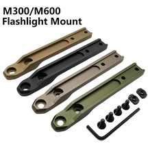 Tan-taktik Lightbar İzci Dağı İzci Işıkları İçin M300 M600 Mlok Veya Keymod Rayları İçin Gel Blaster Aeg Gbb Airsoft