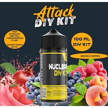 Nuclear 100 Ml Dıy Kit Attack Gıda Aroma 20 Ml Aroma İçerir