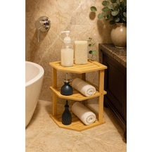 Makri Home Bambu 3 Katlı Mutfak & Banyo, Mutfak Düzenleyici Organizer, 23 Cm 25 Cm 25 Cm Ahşap Makri Home Bambu 3 Katlı Mutfak & Banyo, Mutfak Düzenleyici Organizer, 23 Cm 25 Cm 25 Cm Ahşap