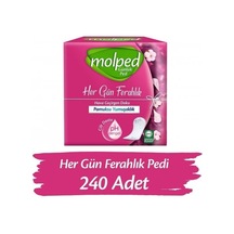 Molped İnce Günlük Ped Parfümsüz 240 Adet PKT.MOLPED.024