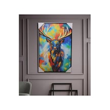 4 Adet Yağlı Boya Duvara Asmalı Pano Duvar Dekoru Ve Asma Tablo, Oil Painting Wall Art, 90 X 60 Cm