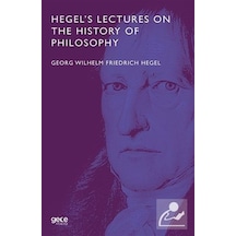 Hegel's Lectures on the History of Philosophy - Georg Wilhelm Friedrich Hegel - Gece Kitaplığı