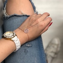 Glorria Gümüş Rose Lava  Şahmeran Rose Gold