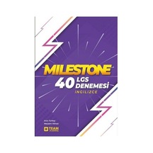 Lgs İngilizce Milestone 40 Denemesi - Team Elt